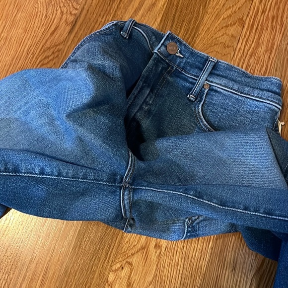 MOTHER The Insider Crop Step Fray Size 30 NWT - Picture 12 of 14